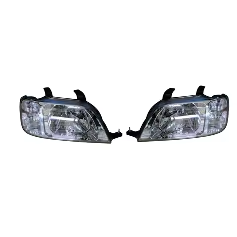 A Pair Car Crystal Headlights Floodlight For Honda CRV CR-V RD1 RD2 RD3 B20B 1997 to 2001 Turn Signa