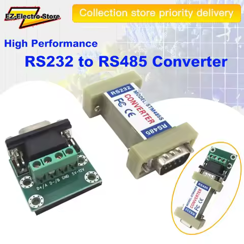 High Performance RS232 to RS485 Converter rs232 rs485 Adapter rs 232 485 Female Device