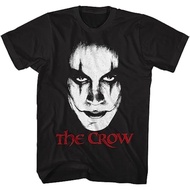 Men's cotton T-shirt High Quality cotton The Crow Movie Crow Face Mens Short Sleeve T Shirt 90s Supe