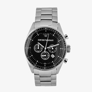 นาฬิกาข้อมือผู้ชาย Emporio Armani Sportivo Chronograph Black Dial - Silver AR0585