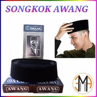 Songkok AWANG Folding AC BLACK CAP