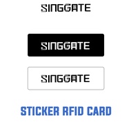 SINGGATE Sticker RFID for Singgate Digital Door Lock RFID Access Card / RFID Sticker / RFID Key