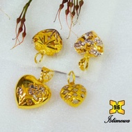 SPECIAL 916 Gold Love Pendant 916 Gold Heart Shaped Pendant