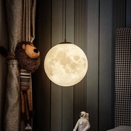 Moon Lamp Moon Star Pendant Light Bedroom Corridor Bedside Living Room Dining Room Hanging Light Nordic Shape Planet Ceiling Light Pendant Lamp Lampu Tidur Lampu Tidur Bilik Lampu Ruang Tamu Lampu Meja Makan Lampu Gantung