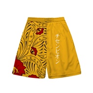 Japanese Wave Pattern Shorts Cashew Peripheral Fashion Trend Shorts Leisure Fashion Shorts