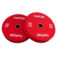 IRONTEC 25 kg x 2 Plates COLOR BUMPER (2" Hole) MD Model - IRONTEC