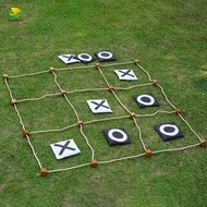 Giant Tic - -Toe Outdoor Game Instant Setup, No Assembly Bean-Bag Toss Games Set,Giant - for Adults
