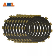 AHL Motorcycle Clutch Friction Plates Kit Set for YAMAHA TDM850 TDM900 TRX850 Bakelite Clutch Lining