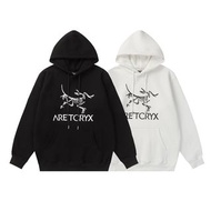 ARC'TERYX 始祖鳥純棉加絨連帽衛衣 男女同款 休閒保暖外套