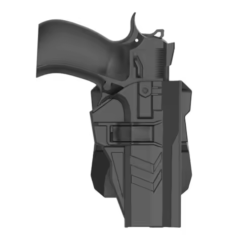 Tactical Pistol Holster CZ 75 SP-01 Shadow With Paddle Attachment High-quality PolymerQuick Release 