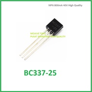 BC337-25 BC33725BU Transistor NPN 800mA 40-45V High Quality