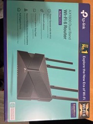 全新tp-link AX1800 Dual Band Wi-Fi 6 Router