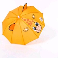 Children's Umbrella animal Cute Small animal Children's Umbrella Cat Character Children's Umbrella/T
