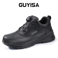 GUYISA sport safety shoes waterproof work shoes steel toe soft light COD F088 39-44