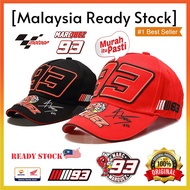 🎁 Ready Stock 🎁[Lowest price] MOTOGP Sports Motorcycle Marc Marquez 93 Embroidered 3D Racing Cap Tre