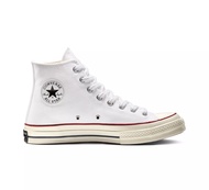 รองเท้าผ้าใบหุ้มข้อConverse Chuck 70 - Hi - White/Garnet/Egret - Unisex - 162056C - 162056CF0WW สินค้ามีเก็บเงินปลายทาง สินค้าพร้อมกล่อง converse official รับประกันสินค้าทุกคู่