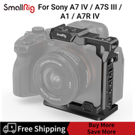 SmallRig กล้อง Cage สำหรับ Sony Alpha 7 IV A7 IV /Alpha 7S III A7S III /Alpha 1 A1 /Alpha 7R IV A7R 