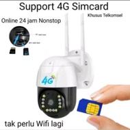 Cctv Camera V380 PRO Use SimCard 4G CCTV Outdoor Wireless Waterproof