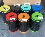 DELI CHAIR / KURSI BULAT/ KURSI PORTABLE / KURSI TRAVELING / KURSI LIPAT SHENAR