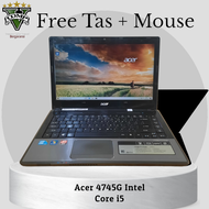 Laptop Acer 4745G, Intel Core i5, VGA AMD, Ram 4gb, HDD 500gb