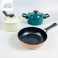 Bộ Nồi Chảo LocknLock Sâu Lòng 3 Món Decore LDE1181IHS01 (LDE1202IH/LDE1181IH/LDE1225IH)