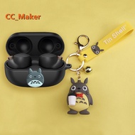 Sony WF-1000XM4 Case Cartoon My Neighbor Totoro Keychain Pendant Sony 1000xm3 Earphone Protective Case Cover Silicone soft shell Cartoon Snoopy Astronaut Pendant Sony WF-XB700 Bluetooth Headset Box Protective Shell