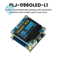 YoHi PLJ-096OLED-L1 DC 4.5-9V Frequency Display Module 1KHz-100MHz Frequency Meter 0.96-inch OLED Fr