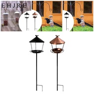 [EHJRE] Bird Feeder with Stand, Post, Bird Bath, Decorative Design with Ground Spike, Bird Feeding S