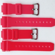 Gshock DW6900 Rubber Strap Red.