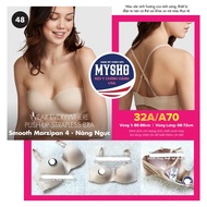 [32A/A70 - 48] Women's Wear Everywhere Push-up Strapless Bra (Unstrap), Padded - Marzipan