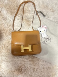 Hermes Mini Constance 19 金金 Gold Hardware