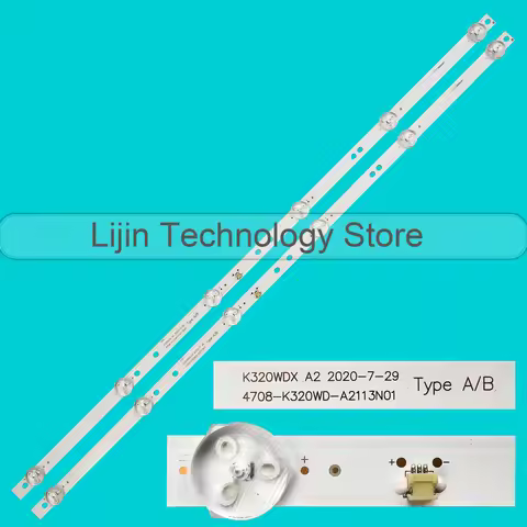 LED BackLight Strip For K320WDX A2 A B Type 32PHS4062/60 32PHS4012/12 32HSK1810T2 L32V680VKE L32V690