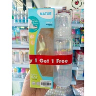 NATUR Smile Slim Nect Bottle Round Milk Size 8oz (240 Ml)