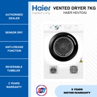 HAIER (AUTHORISED DEALER ) VENTED DRYER 7KG HDV70A1 - HAIER WARRANTY MALAYSIA