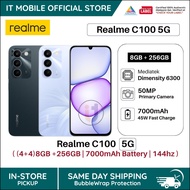 realme C100 5G Smartphone 4GB + 256GB ROM 7000mAh Titan Battery 144hz Ultra Smooth Display