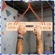 [AmlesoaeMY] Climbing Hangboard, Training Device for Rock Climbers, Portable Pull-up Board, Fingerbo