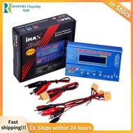 【HFM】 80W Balance Charger Adapter AC/DC Digital Battery Pack Charger LCD Dispaly Discharge Power 5W 