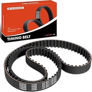 A-Premium Engine Timing Belt Compatible with Mitsubishi Outlander Lancer Galant 2004-2006 2.4L, Ecli