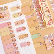 120 Sheets Kawaii Capybara Series Label Sticky Notes - Decorative Mini Memo Pads, Adhesive Tabs for 