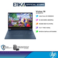 HP Victus 16-R0041TX Gaming Laptop | Intel i5-13500HX, 16GB D5, 512GB SSD, RTX4060, 16.1" FHD 144Hz,