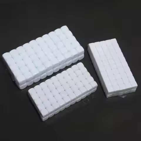 10pcs 10mm 12mm 14mm 16mm 18mm 20mm 25mm 30mm Blank D6 Acrylic White Dice With Round Corner For DIY 