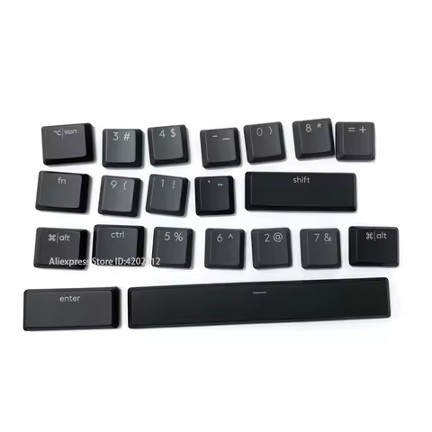 Replacement Keyboard Laptop KEY & Clips For Logitech MX Mechanical enter fn back alt 1 2 3 4 5 6 7 8