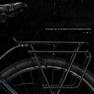 Zxpjkyu SiaBiced Bicycle Luggage Rack, Bicycle Rack, Bicycle Touring Rack with Rope, Luggage Rack