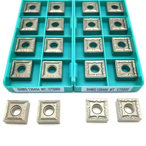 SNMG120404 SNMG120408-MT CT3000 Ceramic CNC External Turning Tool Steel processing, metal Lathe Cutt