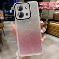 Redmi15C 2025 Casing For Xiaomi Redmi 15C 15 C mi15C Redmi15C 5G 4G Fashion Transparent Foil Bling G