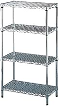 Iris Ohyama MR-6512J Metal Rack Body, 4 Tiers, Rust Proof, Width 26.0 x Depth 14.2 x Height 47.2 inc