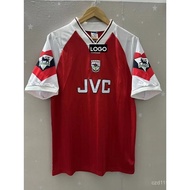 1992-1993 Arsenal  WRIGHT Top Quality Home Retro Football Jersey Custom T-shirt