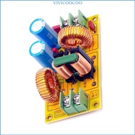 VIVI Filter Module Board for DC0-50V Power Supply Noise Filtering 10A 50V LC Designing Power Filter 