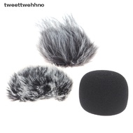 [tweett] Furry Windscreen Muff Cover Foam Microphone Windproof Cover For Zoom H1 H1N