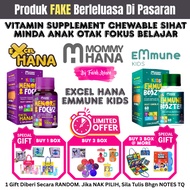 Excel Hana Emmune Brain Booster Vitamin C Minda Otak Pelajar Budak Supplement Speech Delay Autism